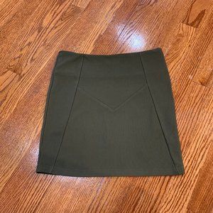 Army green skirt (small)